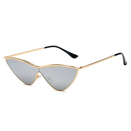 SUSTYA - Women Fashion Tinted Cat Eye Sunglasses
