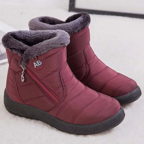 Snow Women Boots Comfortable Women'S Boots Waterproof Women Shoes Zipper Shoes Woman Soft Fur Women'S Winter Boots Botas Mujer