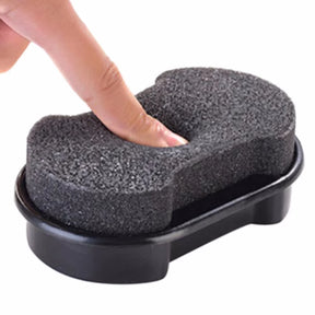 1Pcs Quick Shine Shoes Brush Shoe Boot Bag Sofa Cleaner Leather Polishing Cleaning Liquid Wax Shining Sponge Polisher