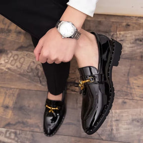 Men Tassel Loafers Mens Loafers Leather Man Shoes Leather Tassel Mocassin Homme Calzado Hombre Zapatos De Hombre Men Shoes