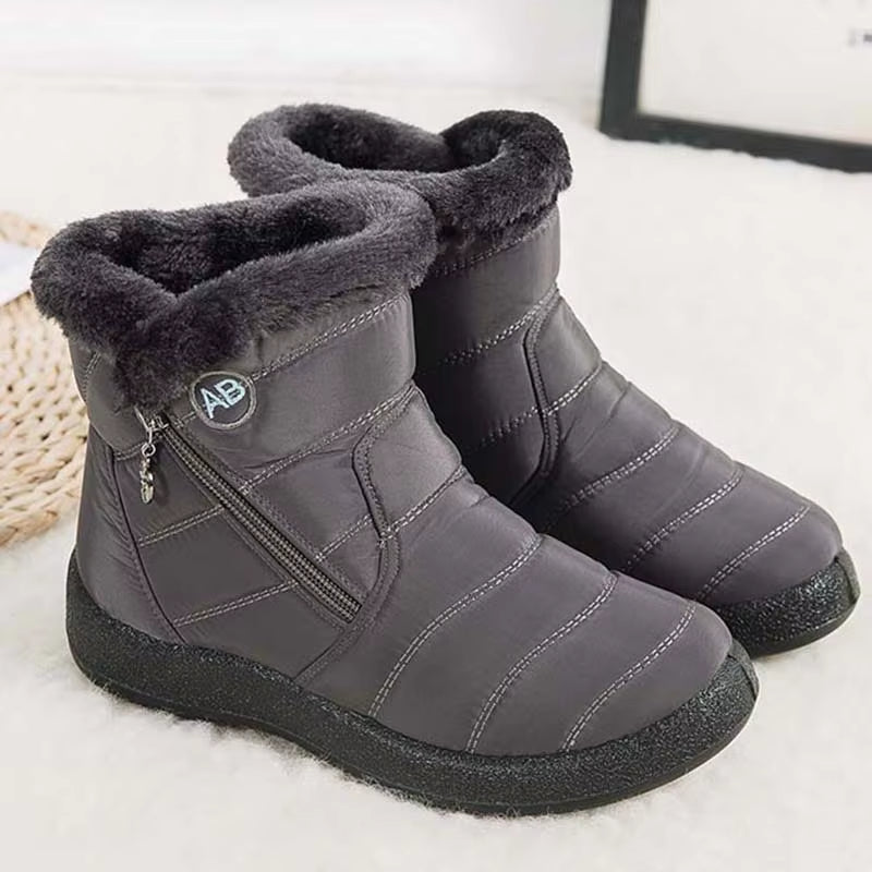 Snow Women Boots Comfortable Women'S Boots Waterproof Women Shoes Zipper Shoes Woman Soft Fur Women'S Winter Boots Botas Mujer